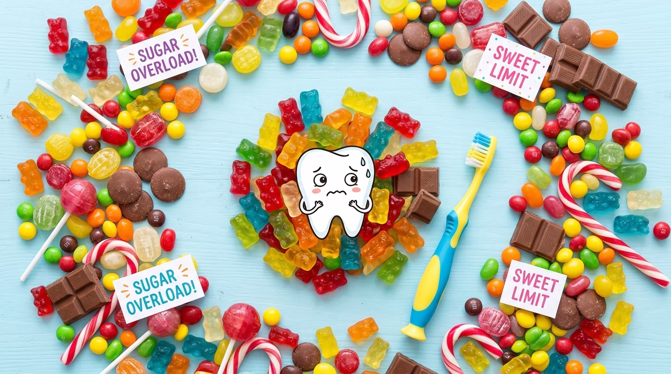 Şeker Yemek Çürüğe Yol Açar mı? Doğrular ve Yanlışlar